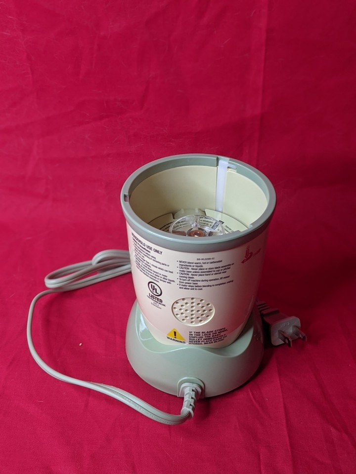 Baby Bullet Blender System Replacement Part Motor Base Magic Bullet ...