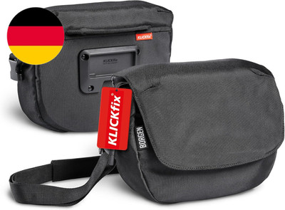 Borgen Klickfix Lenkertasche Fahrrad - 5L Wasserabweisende Und Geräumige Fahrrad