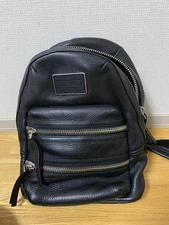 Marc by Marc Jacobs Leather Backpack Rucksack Black M0005483 Authentic Use