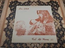 Signed DON EBBETT Feel At Home LP (c) 1976 Woodonshoe DD-101 PRIVATE LABEL FOLK