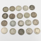 1853 25c Seated Liberty Quarter Dollar United States Coin Lot of 20 NR #C833-4