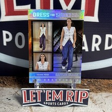 Panini Chronicled Caitlin Clark #63 Dress For Success Silver Holo (B)