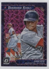 2021 Panini Donruss Optic Diamond Kings Pink Velocity Prizm /249 Juan Soto 14tz