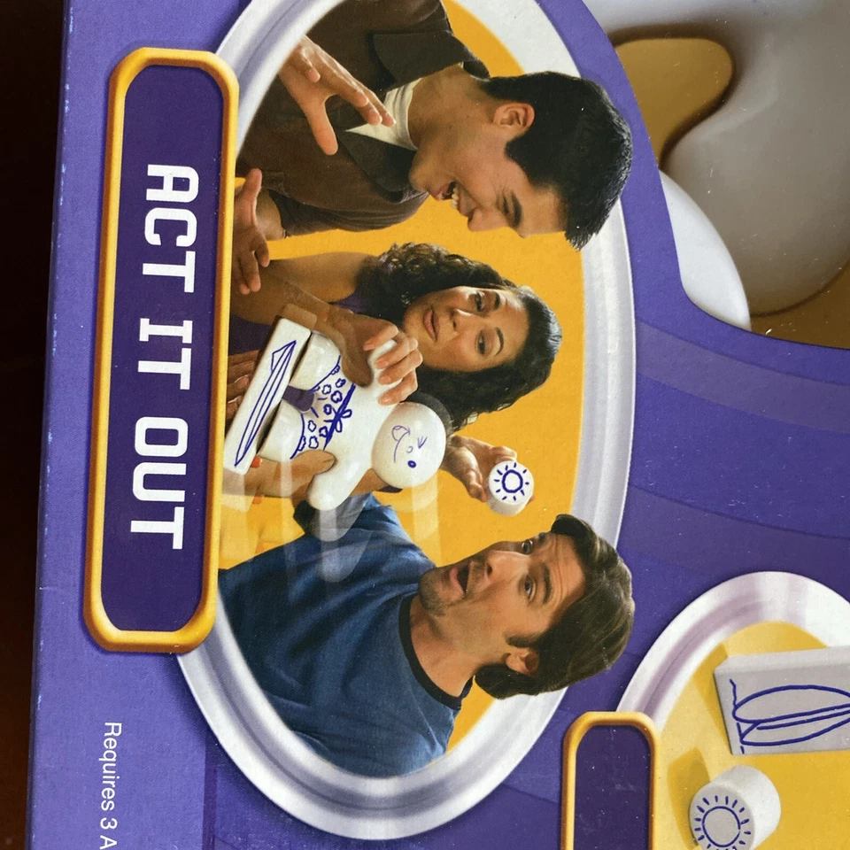 Electronic Pictionary Man Game Mattel 2008 Drawing Party - Image 2 of 4