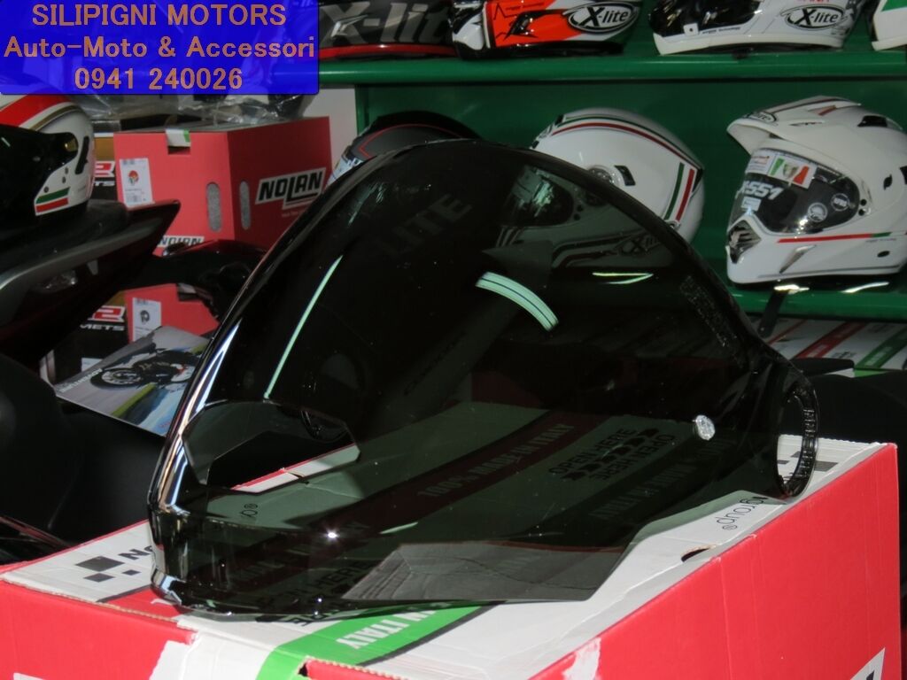 VISIERA GREEN Per Casco NOLAN N70-2 GT Taglia L-XL-XXL-XXXL Calotta Mis.Large