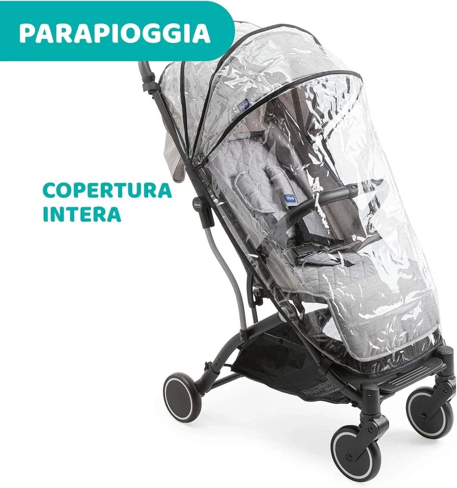 Chicco, Stroller Light Trolley Me Grey Light Fastening Compact, 0M - 15kg - Image 3 of 4