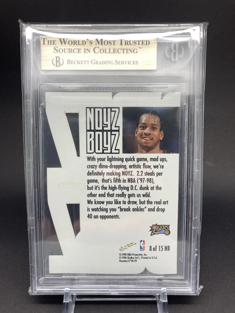 Allen Iverson 1998-99 Skybox Thunder Noyz Boyz #8 Pop Report 9 