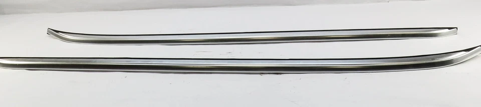 BMW X3 (F25) 2013 juego de 2 rieles de barra de techo izquierdo y derecho (plateado) de adelante hacia atrás Foto 2 de 4