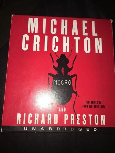 Micro by Michael Crichton and Richard Preston (2011, CD, Unabridged ...