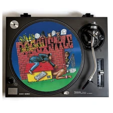 SNOOP DOGG Turntable Slipmat for Vinyl Records 12" DJ Slip Mat hip hop technics