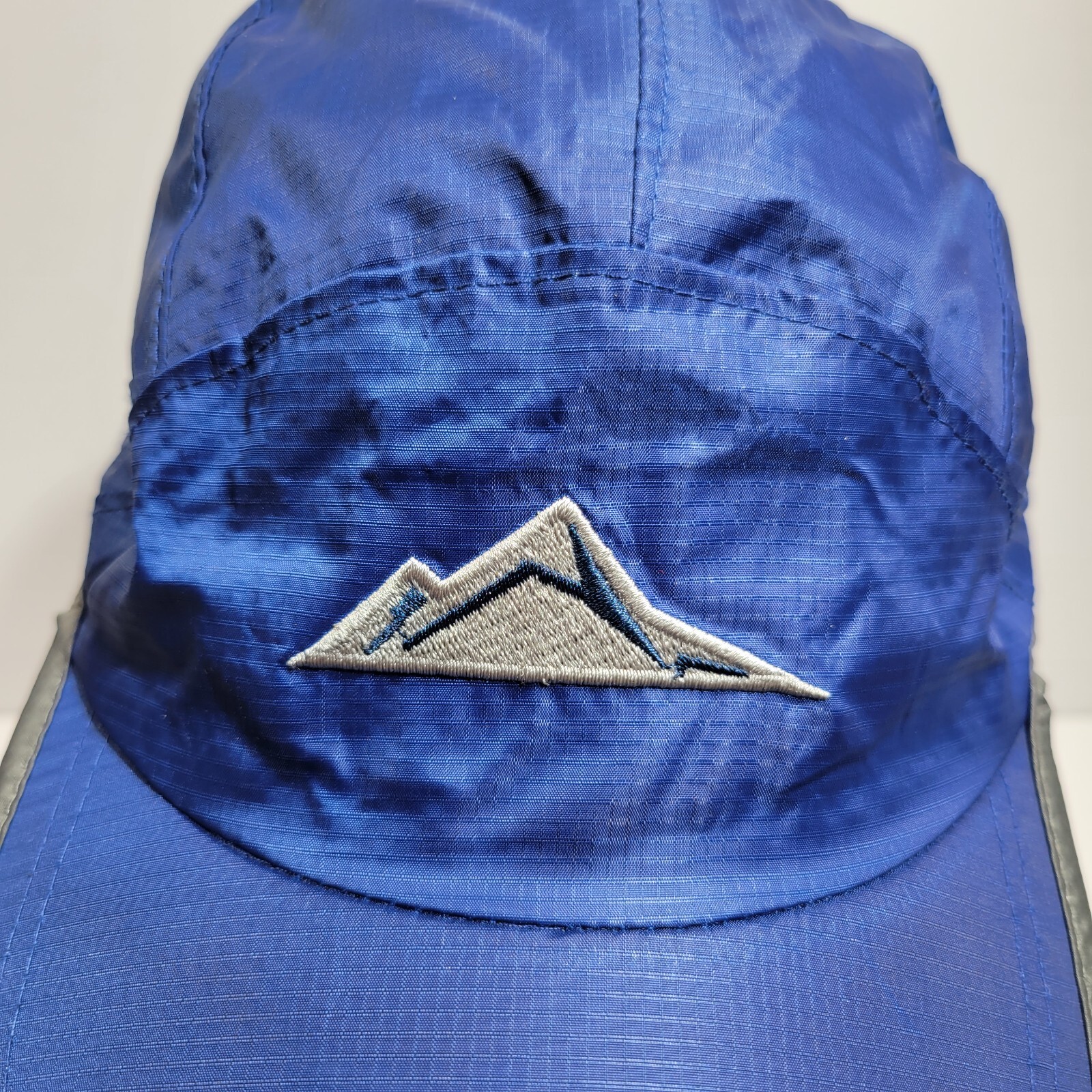 Cascade Mountain Tech Hat Cap Strapback Blue Chec… - image 2