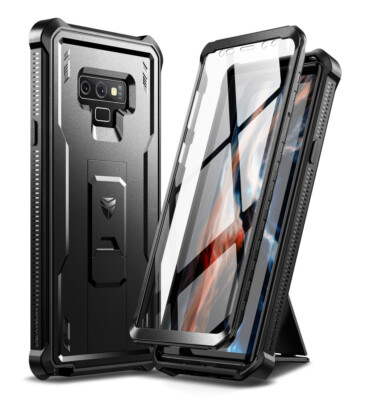 Dexnor Full Body Case for Samsung Galaxy Note 9 with Kickstand Protective Cover