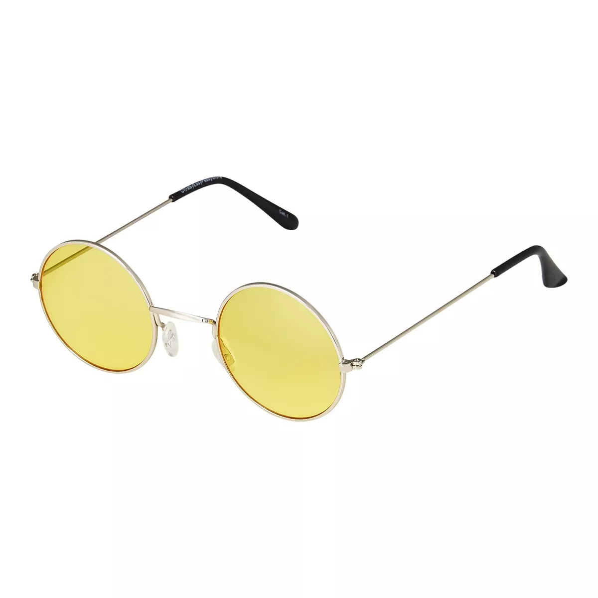 Small Yellow Lens John Lennon Style Round Sunglasses Adults Mens Womens Glasses