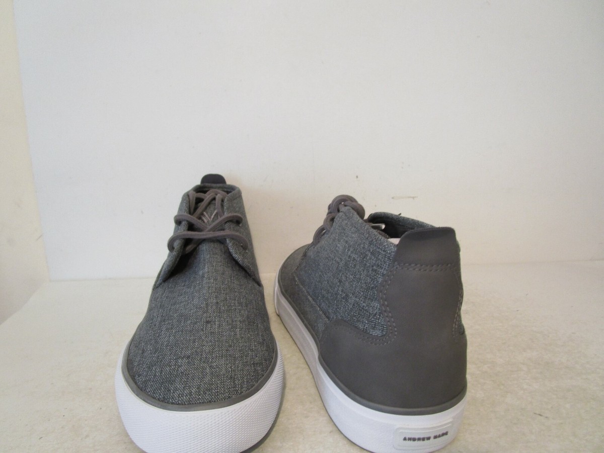 Andrew Marc Reade Textile Chukka Fashion Sneakers‎ Charcoal Mens 10 Andrew Marc Chukka Boots for Men | Mercari main image 3