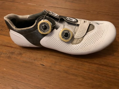 Race Shoes Cycling Shoes Specialized S-WORKS White EU 39.5 UK 6 - Picture 5 of 13