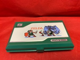 Zelda Mint Condition Multi Screen Game & Watch 1989 Cleaned and Tested RARE