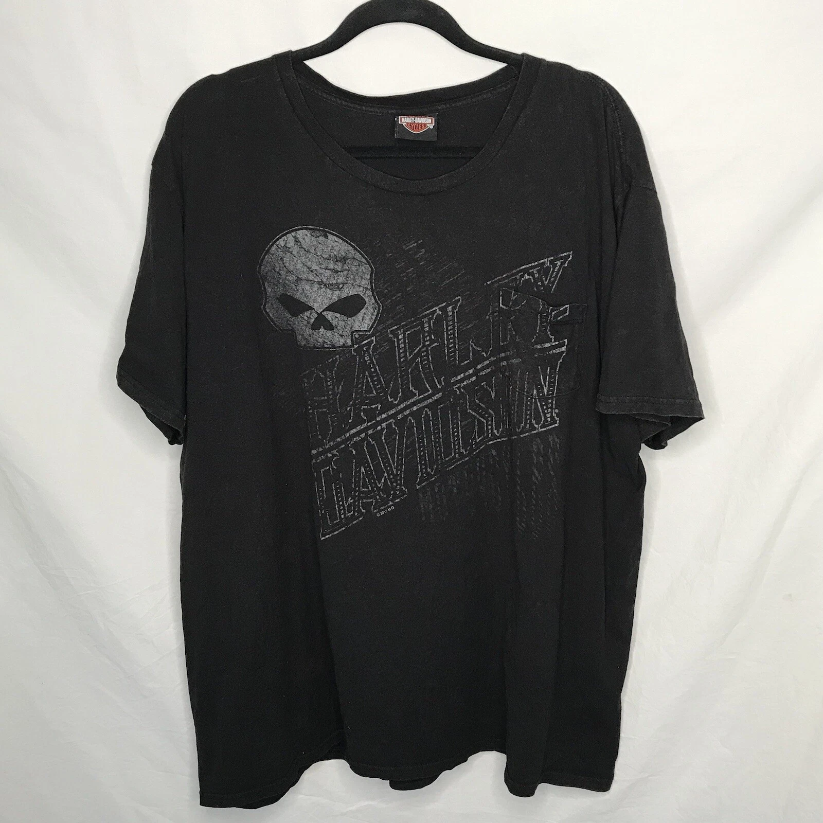 Harley Davidson Graphic T-Shirt 3XL Camp Lemmonier Djibouti Military 2017 Black