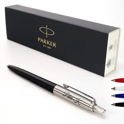 Personalised Custom Parker Jotter Pen + Gift Box | Design A Truly Unique Present