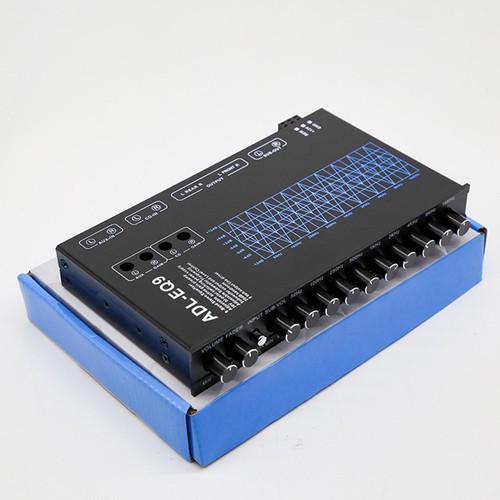 9 Band Equalizer Adjustable Car Stereo Tone Control Front Rear + sub Output - Picture 3 of 6