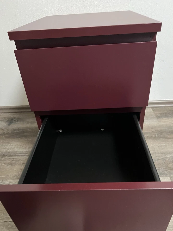 2 Malm Nachttische  - Bild 2 von 3