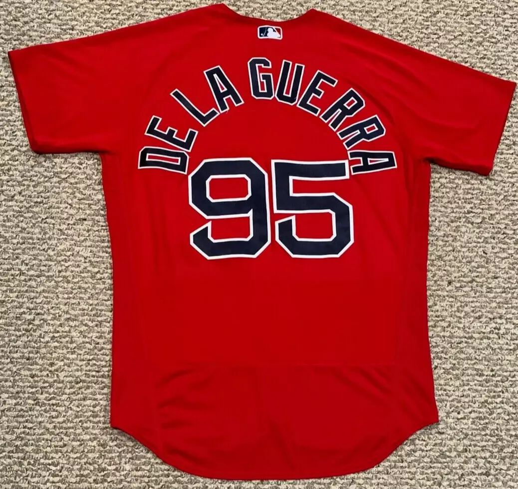 DE LA GUERRA size 46 2021 Boston Red Sox game used jersey issued