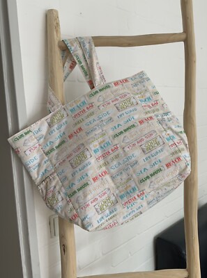 Strandtasche maritime Shopper Tasche ,,Fun in the Sun   Beachlife 