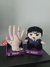 Bitty Boomers Wednesday The Addams Family Plush Bluetooth Speaker New Netflix 5"