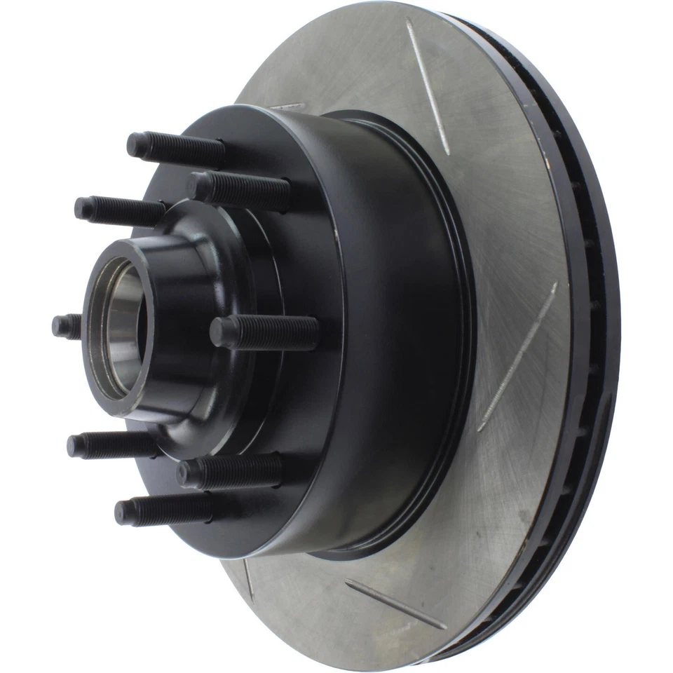 Rotor de freno de disco del lado del conductor delantero Stoptech para Ford (126.65046SL) Foto 3 de 4