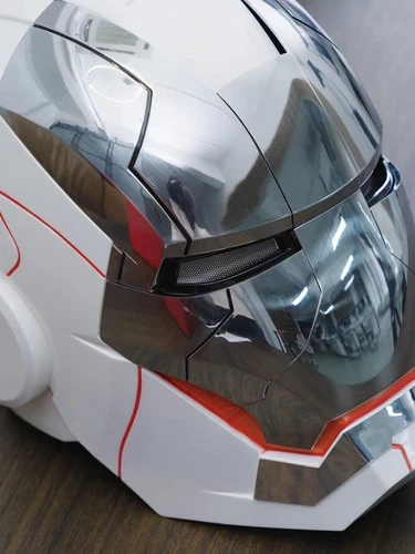 AUTOKING IronMan MK5 Helm 1:1 Fernbedienung Sprachsteuerung tragbare Maske Cosplay Requisite - Bild 3 von 6