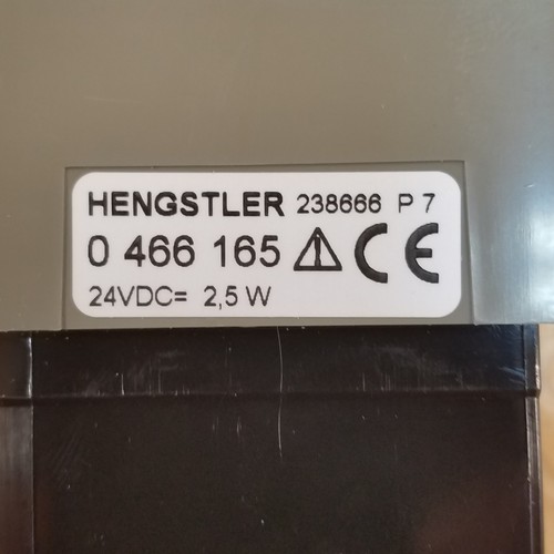 Hengstler 0 466 165 Analogzähler, 6-stellig, 24VDC, 2,5W - GEBRAUCHT - Bild 2 von 5
