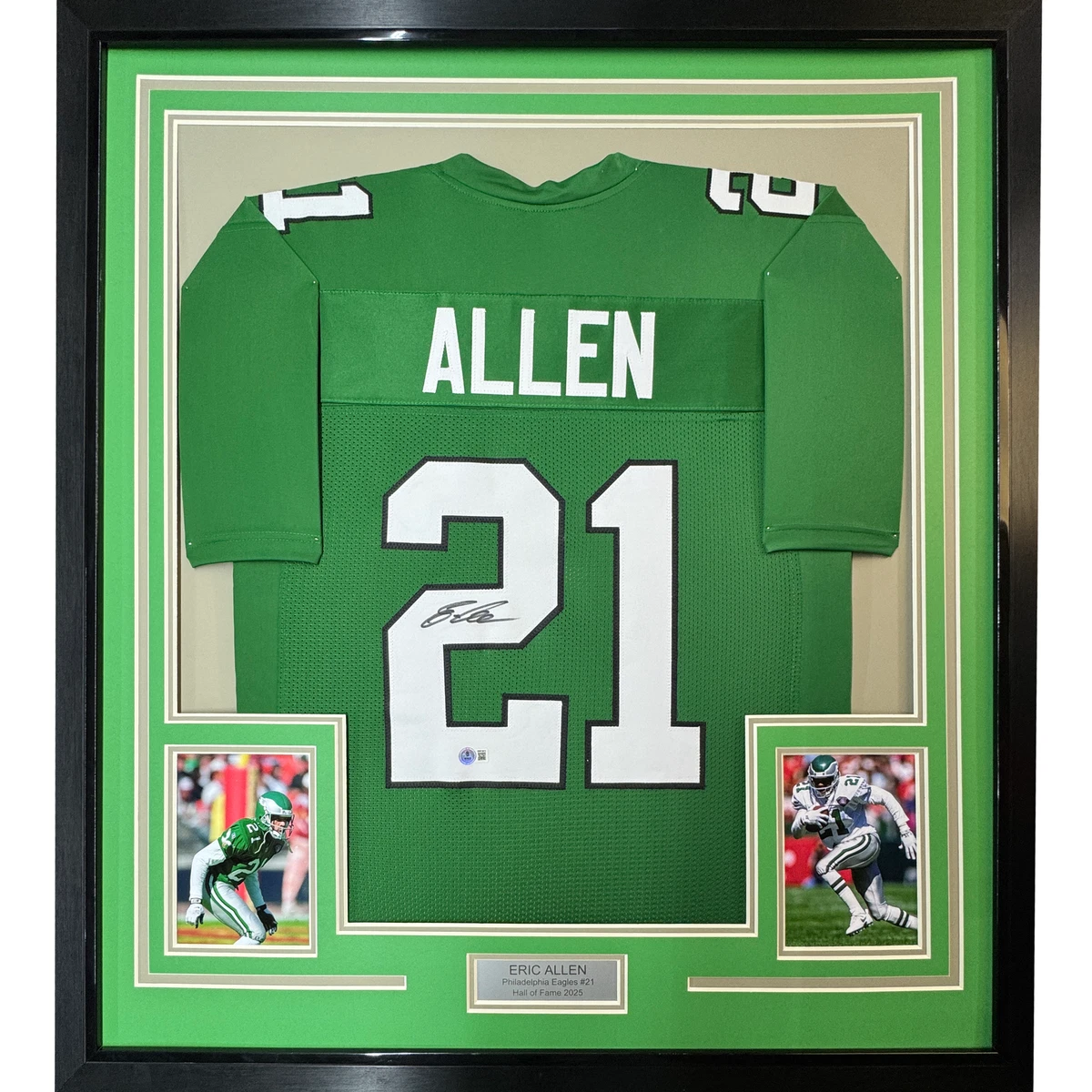 NFLイーグルスゲームシャツ1994 Eric Allen Eric Allen Philadelphia Eagles 1994 NFL Mitchell & Ness Jersey