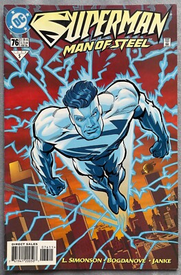 Superman The Man of Steel #76 ''Synergy'', DC Comics 1998, VF