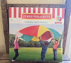 🎯 Rare Target Bullseye Jumbo Parachute