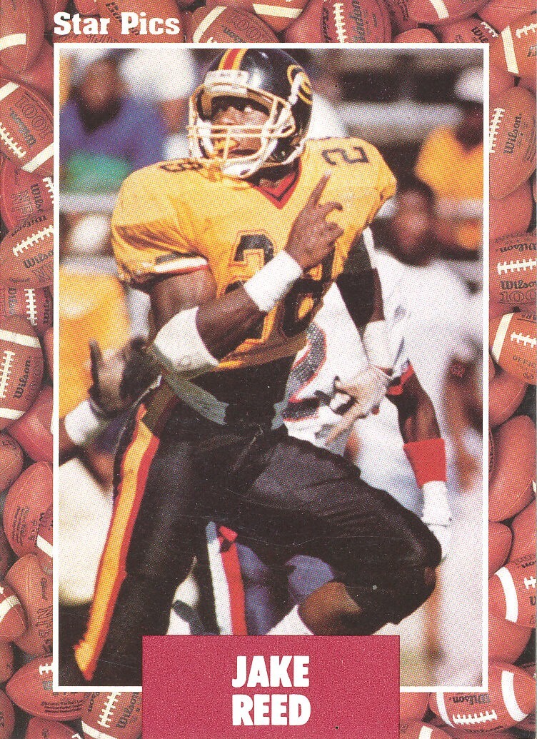 1991 STAR-PICS Jake Reed RC  VIKINGS SAINTS Grambling State TIGERS