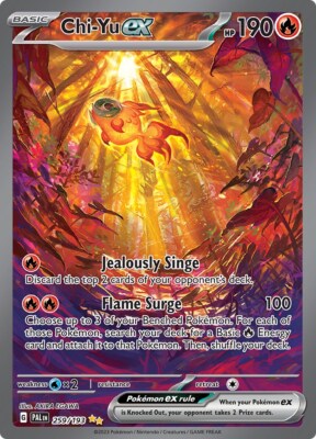 YU⭐︎ミ Chi-Yu Ex 259/193 Sv02: Paldea Evolved for sale | eBay