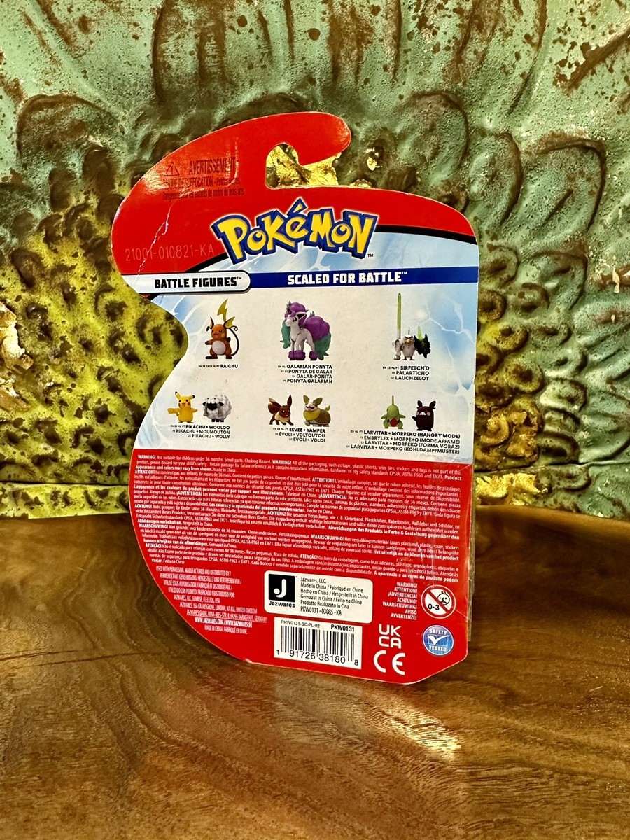 Jazwares Wicked Cool Toys Pokemon Battle Figure Raichu 3.75