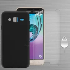 Front Soft PET Screen Protector TPU Case for Samsung Galaxy Express Prime J320A