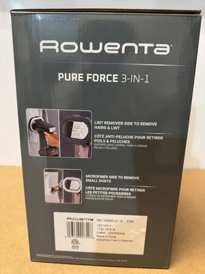 Rowenta Pure Force 3-in-1 Steamer Iron DR8865U2, Cinnamon Pink & Black