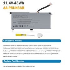 Replace AA-PBUN3AB Battery For Samsung NP530E5M NP300E4M 7Spin NP740U AA-PBUN3QB