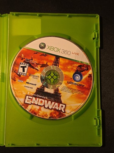Jeu Tom Clancy's EndWar - Xbox 360 PAL FR, Neuf Sous Blister, Stratégie, PEGI 16