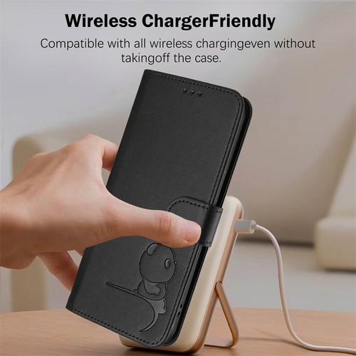 Shockproof Leather Wallet Case Phone Cover for iPhone 16 Pro Max 17 16 15 14 16E - 第 12/24 張圖片