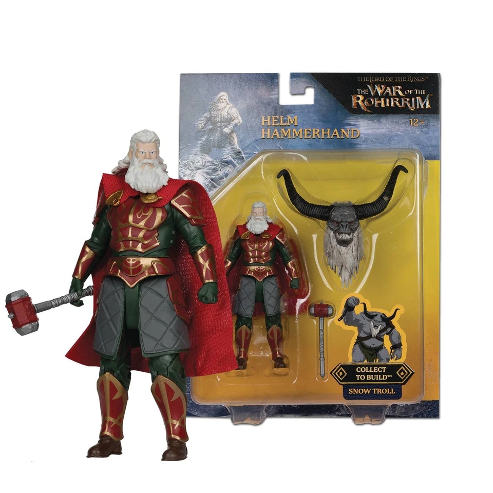Helm "Lord of the Rings: War of the Rohirrim" Action Figure McFarlane BAF