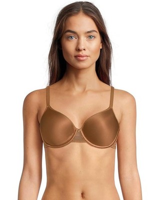 BRAND NEW!! $82 CHANTELLE ''JOLIE'' CONTOUR U'WIRE T-SHIRT BRA TABAC SIZE 34G(75)