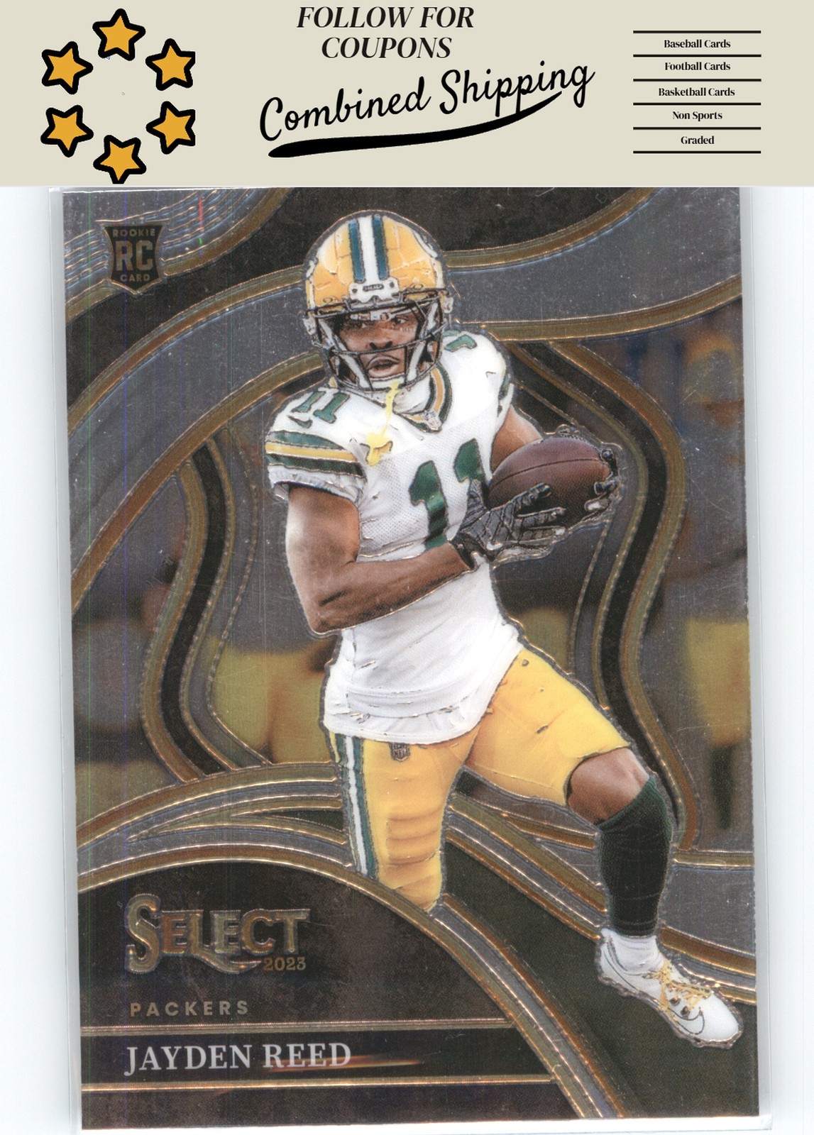 2023 Panini Select #258 Jayden Reed