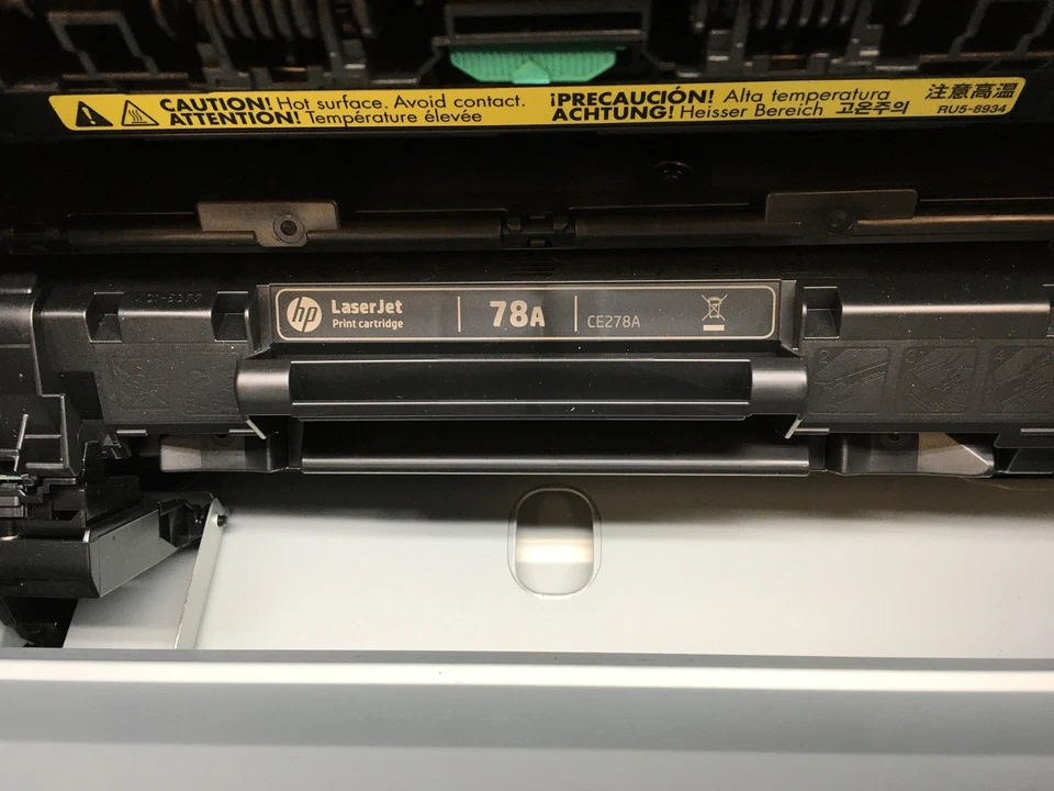 HP LaserJet P1606DN Workgroup Printer 5.5k Pg Ct & Toner *Missing Paper Holder* - Image 2 of 4