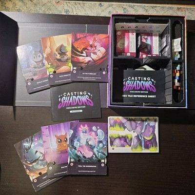 Casting Shadows Exclusive Edition W/ Bonus Characters - Unsealed but Unused