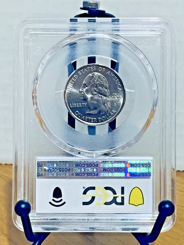 2005-D Washington Quarter California Satin Finish PCGS SP69 #48153648 - Image 2 of 2