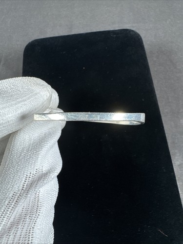 ✨Vintage Qgi Italy Sterling Silver 925 Stamped Cuff Bracelet 6 1/2"✨ - 第 5/7 張圖片