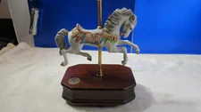 Vintage Carousel Collection 2nd Edition Horse Music Box Plays