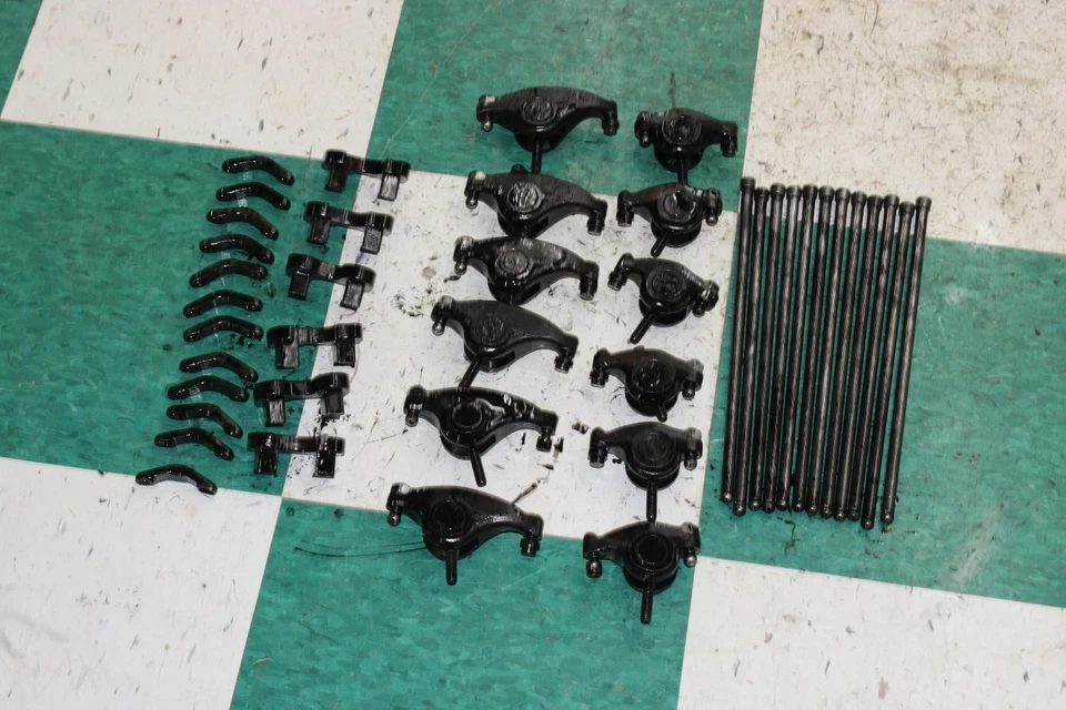 05-07 RAM 2500 5.9L Turbo Diesel Motor Engine Rocker Arm Pushrod Set Factory OEM Foto 3 de 4